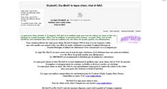Desktop Screenshot of drybed.fr